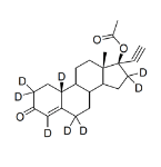 Norethindrone Acetate-2,2,4,6,6,10,16,16-D8