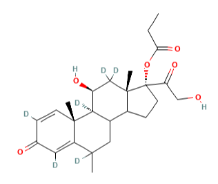 6alpha-Methylprednisolone-D6-17-Propionate