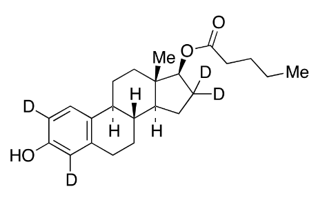 17beta-Estradiol-17-valerate-D4