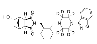 5a/6a-Hydroxy Lurasidone-D8