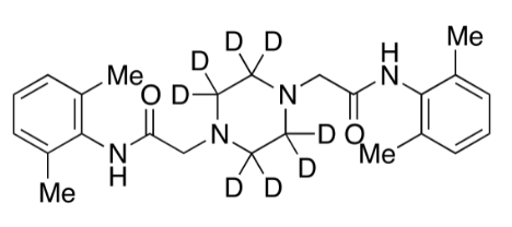 N1,N4-bis(2,6-Dimethylphenyl)-1,4-piperazinediacetamide-D8