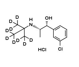 Rac Threo Dihydro Bupropion-D9 Hydrochloride