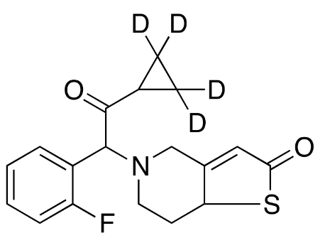 Prasugrel-D4 Metabolite (R95913 Mixture of Diastereomers)