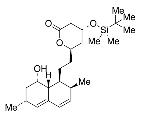 Lovastatin Diol Lactone 4-tert-Butyldimethyl Ether