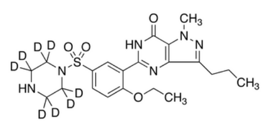 N-Desmethyl Sildenafil-D8