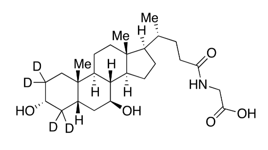 Glycoursodeoxycholic Acid-D4