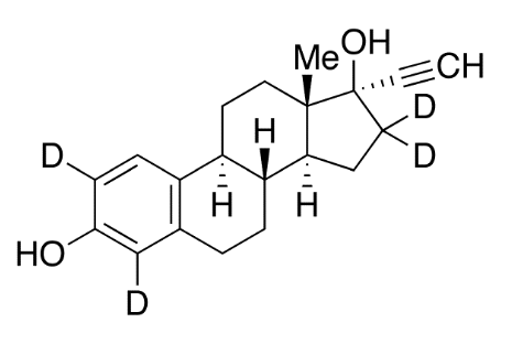 Ethynyl Estradiol-D4 (major)