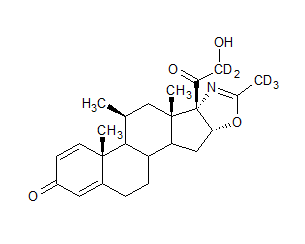 21-Desacetyl Deflazacort-D5 major