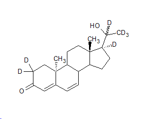 20a/b-Dihydrodydrogesterone-D7 (major) ~1:1 mixture
