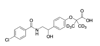 Hydroxy Bezafibrate-D6