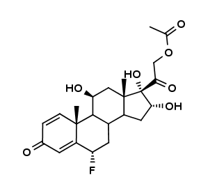 6a-Fluoro-16a-Hydroxyprednisolone-21-Acetate