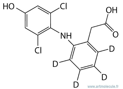 4'-hydroxydiclofenac d4