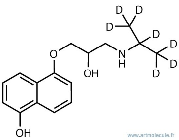 5-hydroxypropranolol D7