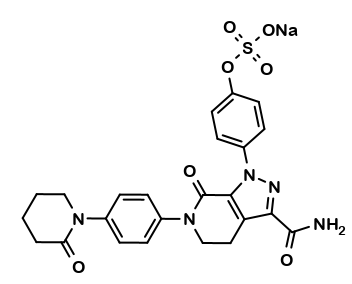 O-Desmethyl Apixaban Sulphate Na
