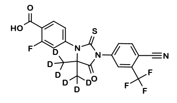 Enzalutamide D6 Carboxylic Acid