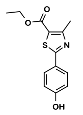 Ethyl 2-(4-Hydroxyphenyl)-4-methylthiazole-5-carboxylate(G)