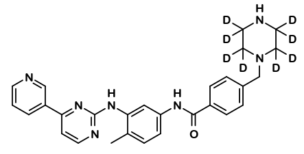 N-desmethyl Imatinib D8