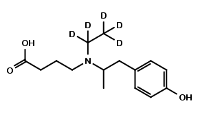 O-Desmethyl Mebeverine Acid D5