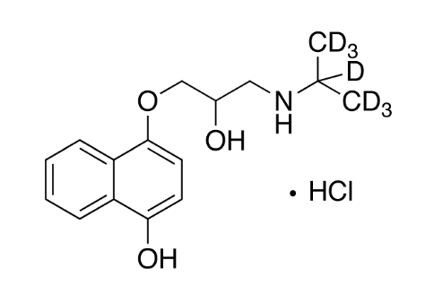 4-Hydroxy Propranolol D7 HCl