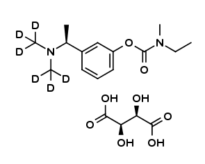 (S)-Rivastigmine D6 Tartrate Salt