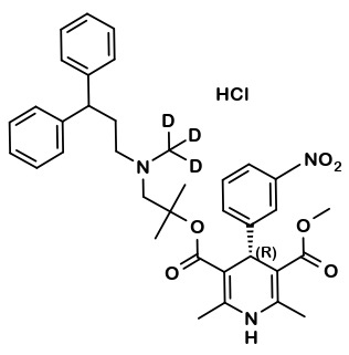 (R)-Lercanidipine D3 HCl
