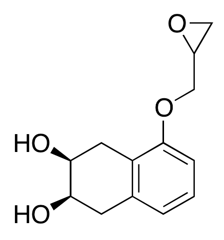 (2R,3S)-5-(oxiran-2-ylmethoxy)-1,2,3,4-tetrahydronaphthalene-2,3-diol