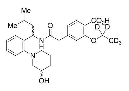 3-Hydroxy Repaglinide D5
