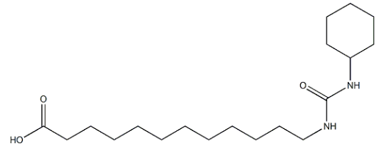 12-(3-cyclohexyl-ureido)-dodecanoic acid