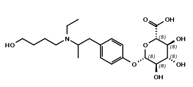 O-Desmethyl Mebeverine Alchohol O-beta-D-Glucuronide