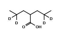 Valproic acid D4