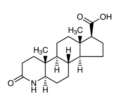 4-aza-5a-androstan-3-one-17β-carboxylic acid