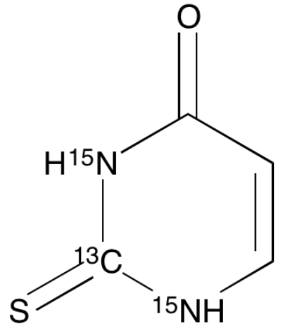 Thiouracil-13C,15N2