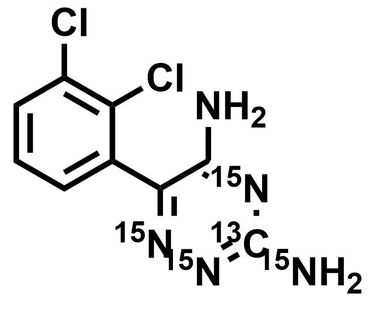 Lamotrigine 15N4 13C