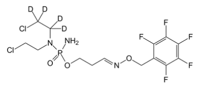 aldophosphamide-O-pentafluorobenzyloxim-d4